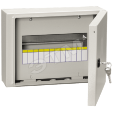 Щит распределительный навесной ЩРн-12з IP54 с замком У2 (MKM11-N-12-54-Z)