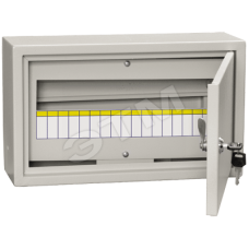 Щит распределительный навесной ЩРн-18з IP31 с замком (MKM14-N-18-31-Z)